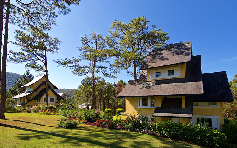 Phòng Deluxe Villa tại Bình An Village Resort Đà Lạt 