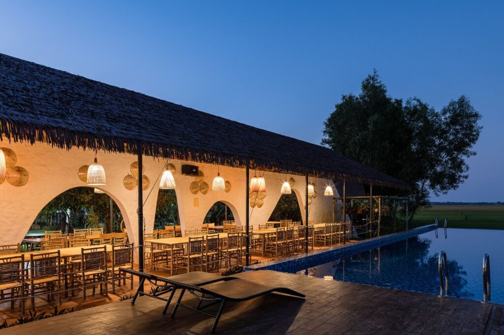 Khám phá Green Field Resort giữa đồng lúa Hồ Tràm xanh rì