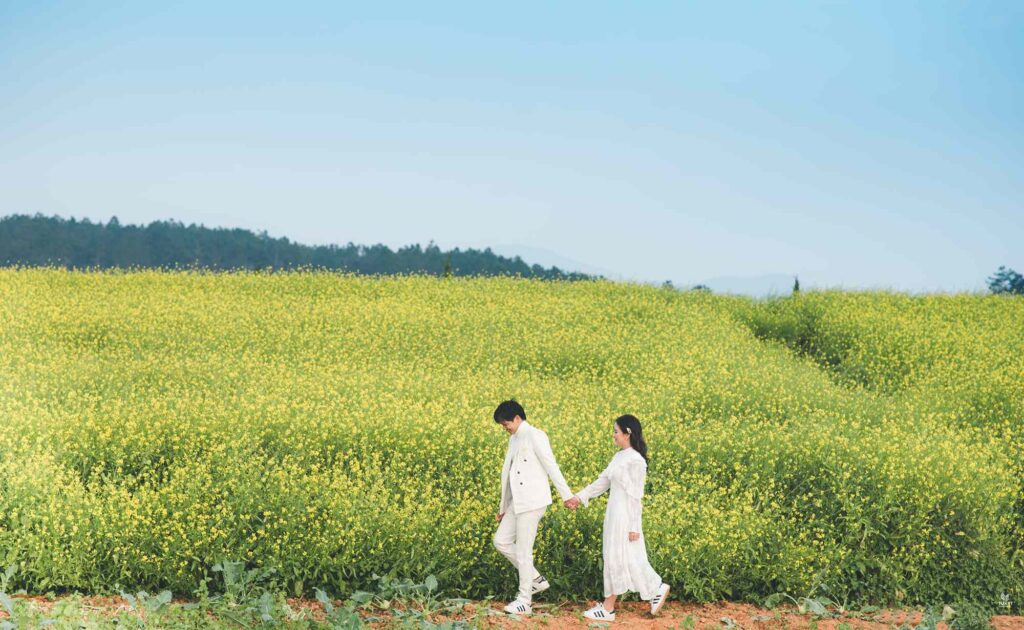 vườn hoa Đà Lạt